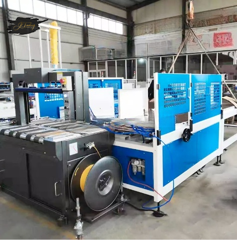 Automatic PP Blet Strapper Bundling Carton Box Packing Corrugated Machinery